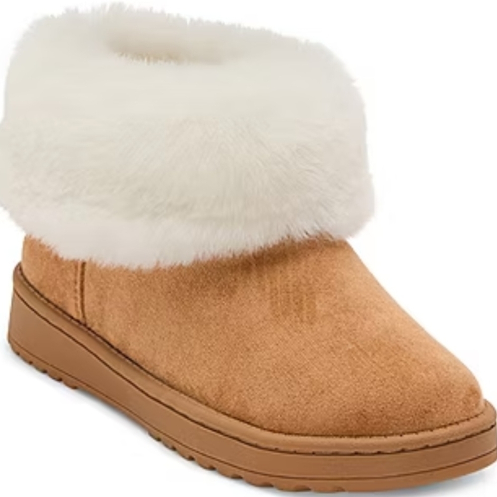 Thereabouts Girls Kaylee Flat Heel Winter Boots Size 9